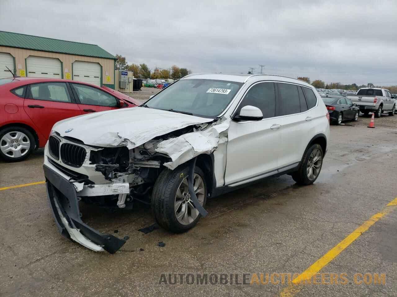 5UXWX9C55H0T05389 BMW X3 2017