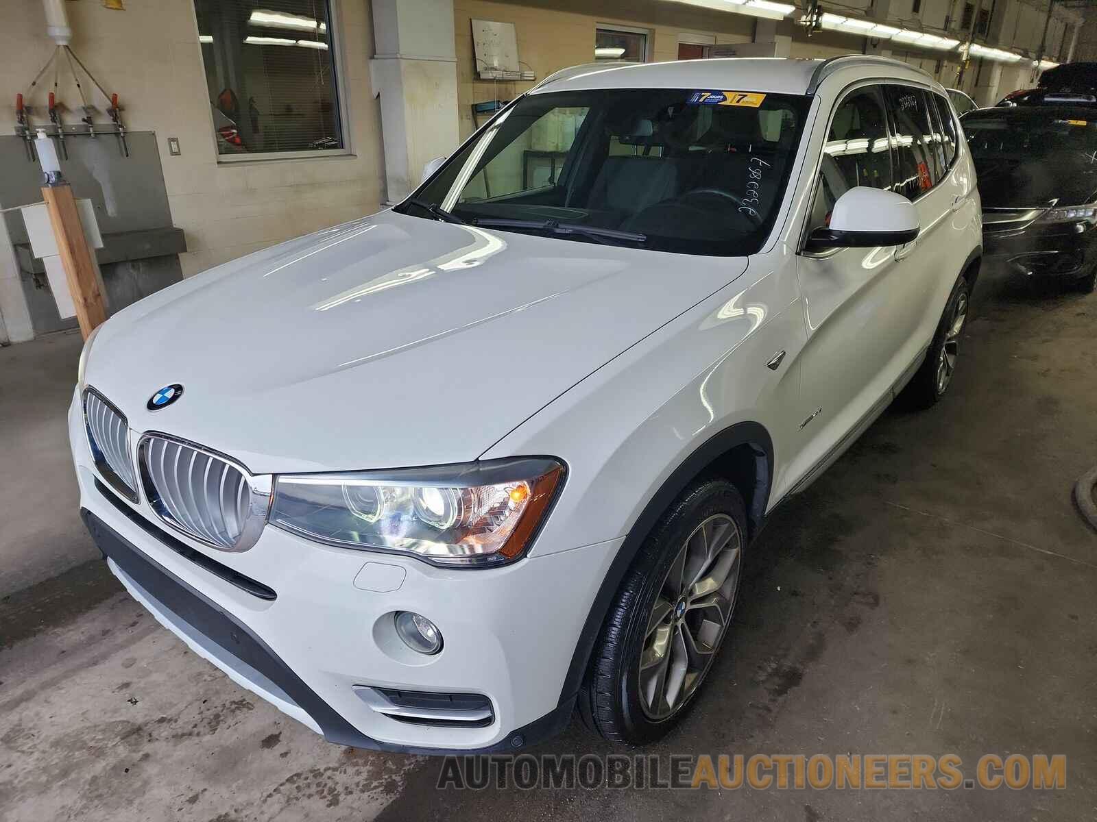 5UXWX9C55H0T06493 BMW X3 2017