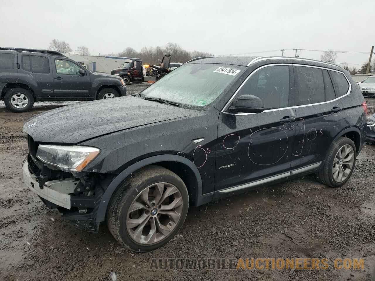 5UXWX9C55H0T07370 BMW X3 2017