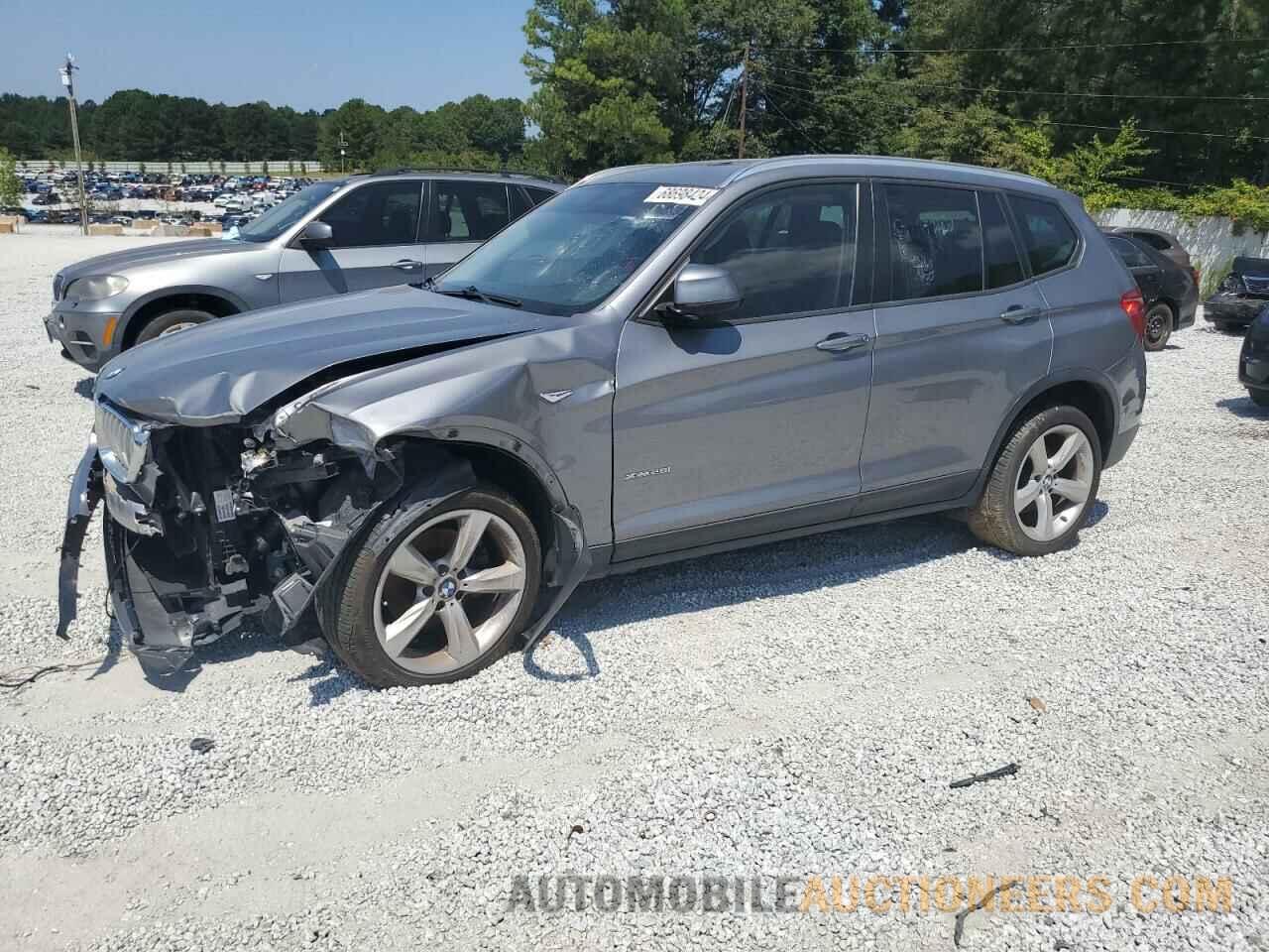 5UXWX9C55H0T10611 BMW X3 2017