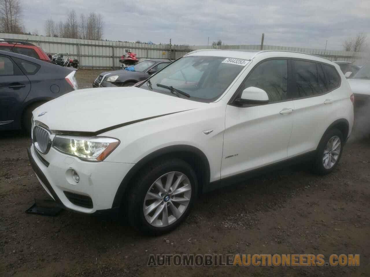 5UXWX9C55H0T12410 BMW X3 2017