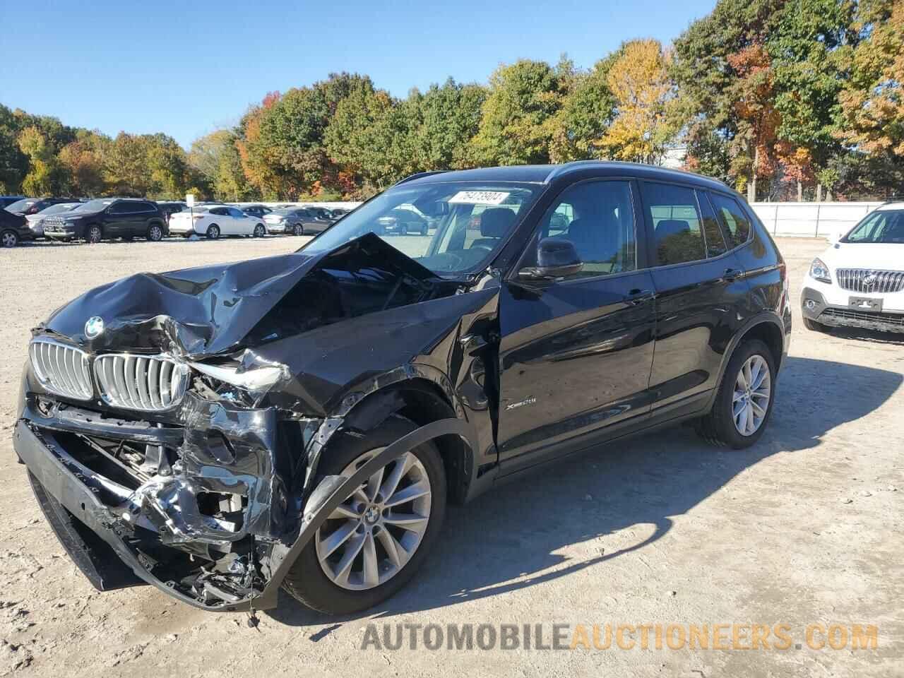 5UXWX9C55H0T13749 BMW X3 2017