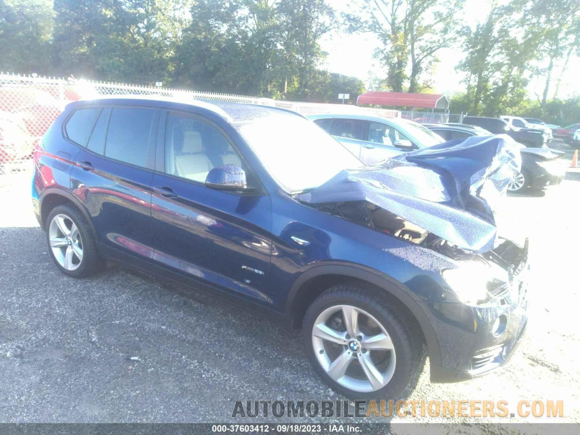 5UXWX9C55H0T13864 BMW X3 2017