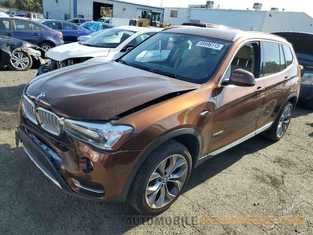 5UXWX9C55H0T15629 BMW X3 2017