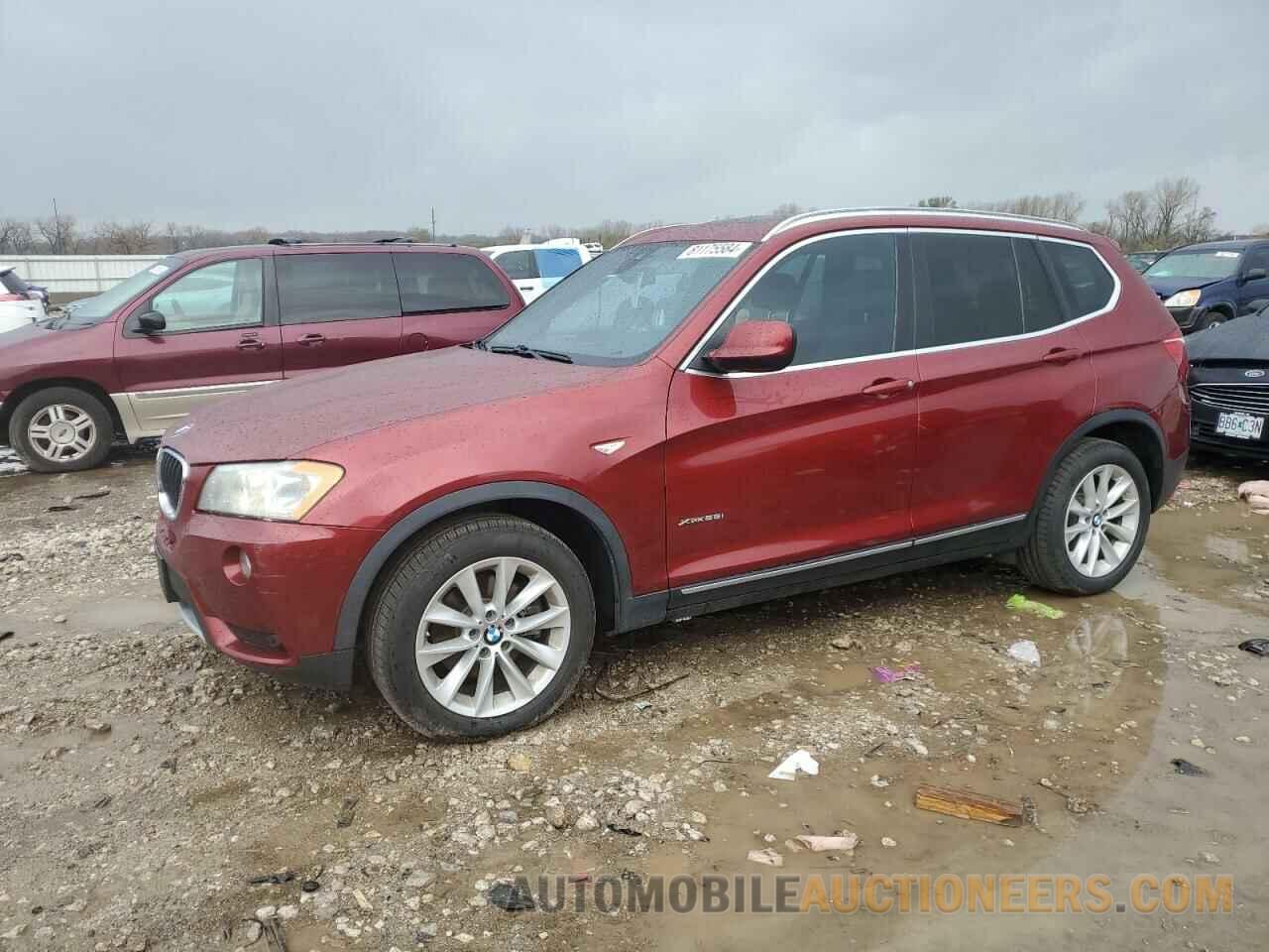 5UXWX9C56D0A12226 BMW X3 2013