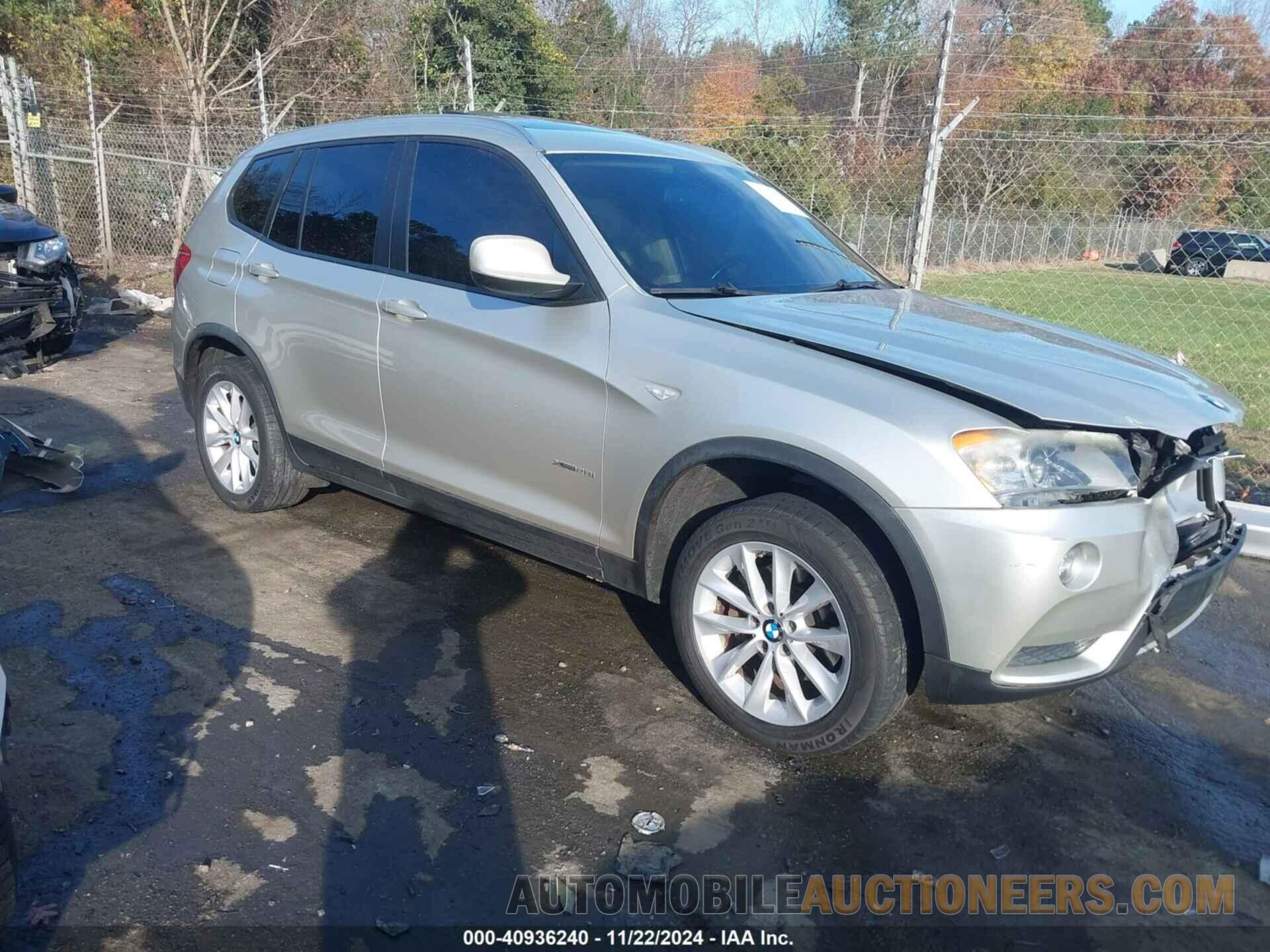 5UXWX9C56DL873904 BMW X3 2013