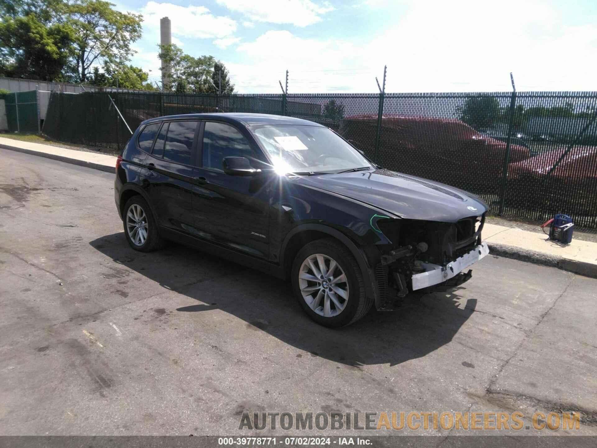 5UXWX9C56E0D24788 BMW X3 2014