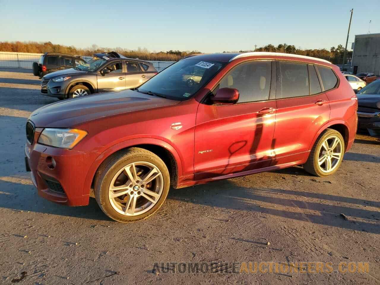 5UXWX9C56E0D37492 BMW X3 2014