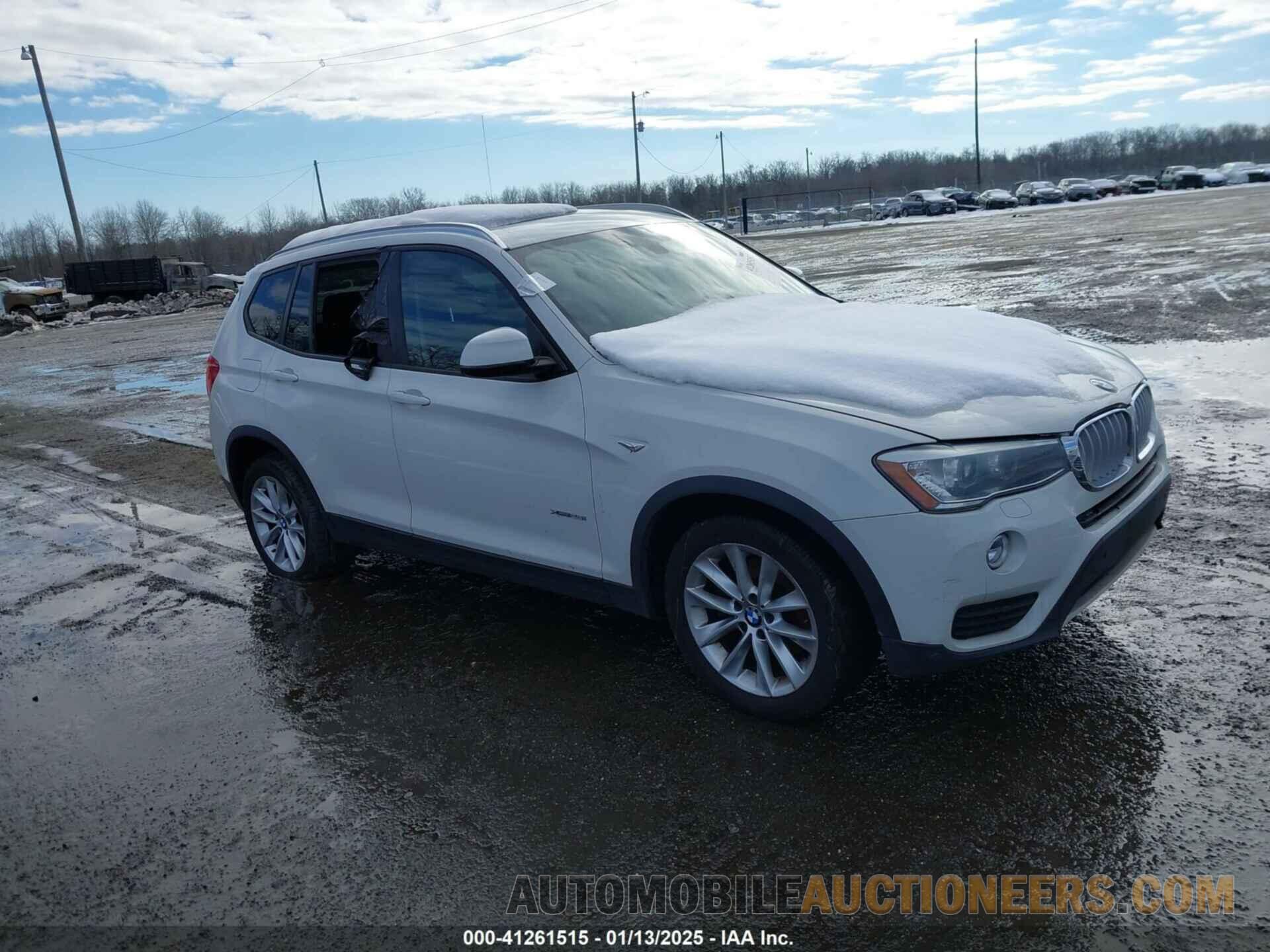 5UXWX9C56F0D44668 BMW X3 2015