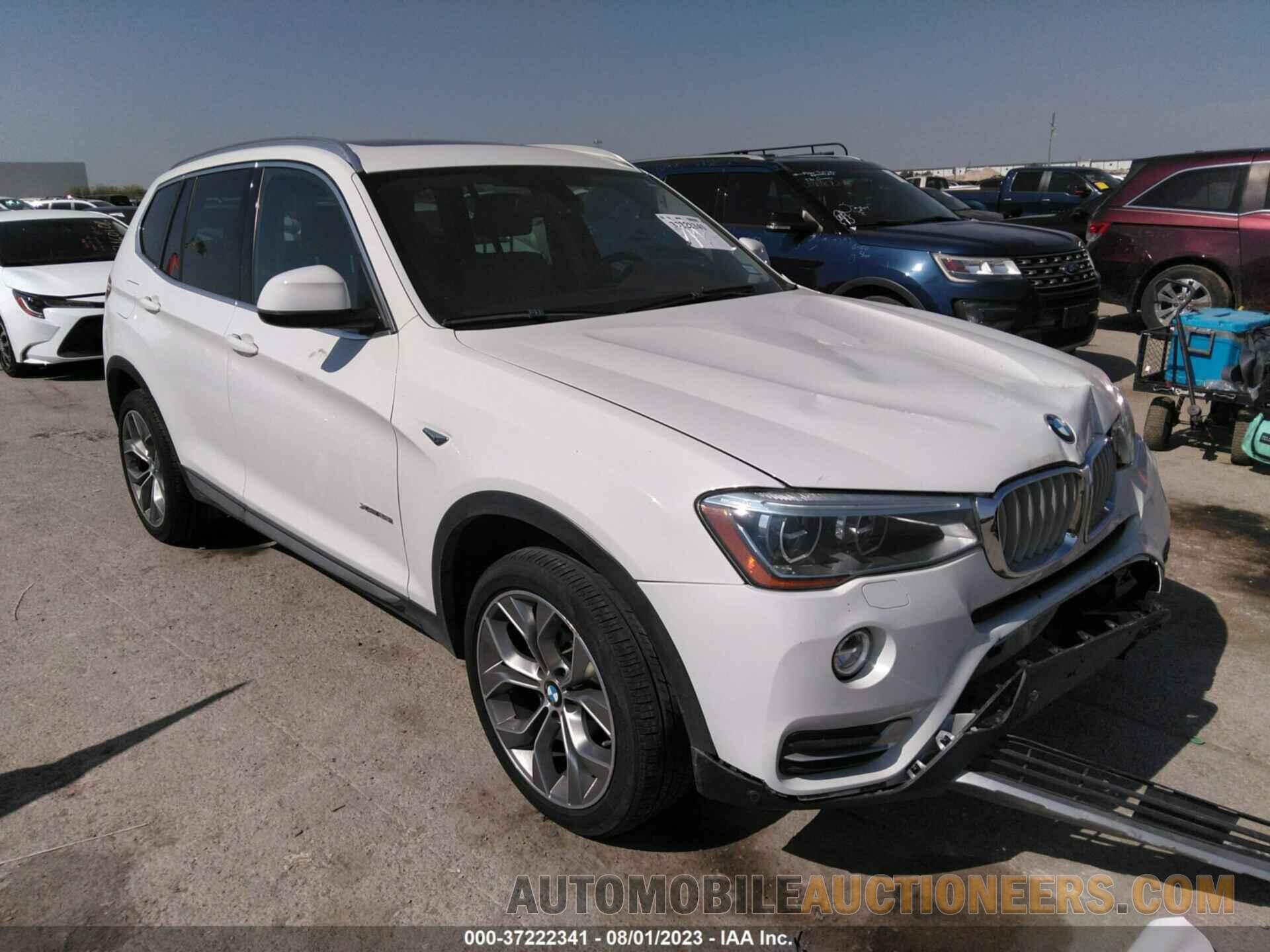 5UXWX9C56F0D45352 BMW X3 2015