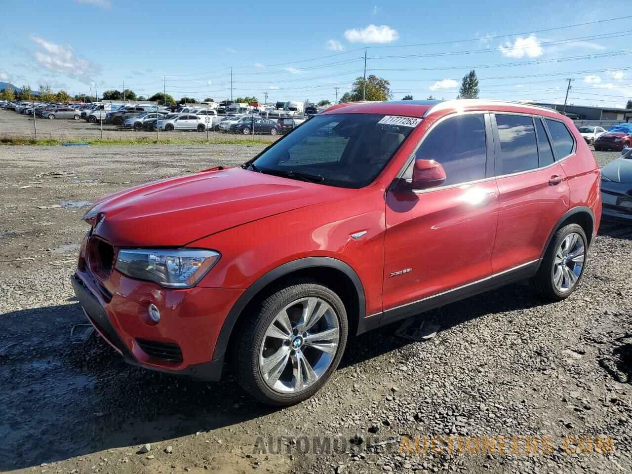 5UXWX9C56F0D45819 BMW X3 2015