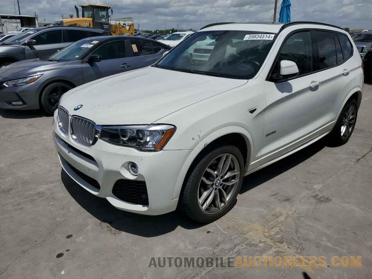 5UXWX9C56F0D46825 BMW X3 2015