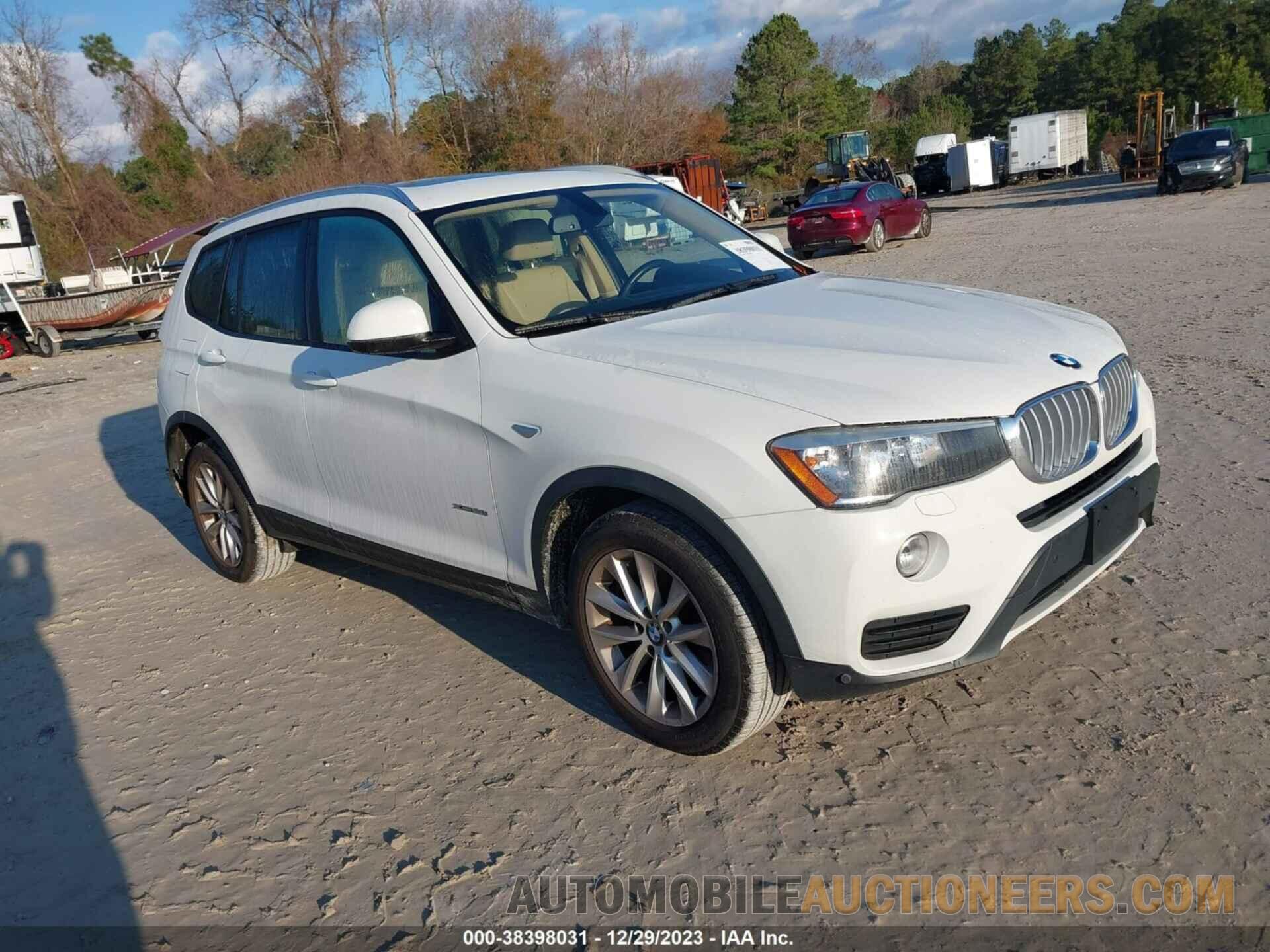 5UXWX9C56F0D48851 BMW X3 2015