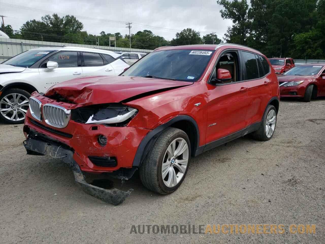 5UXWX9C56F0D53418 BMW X3 2015