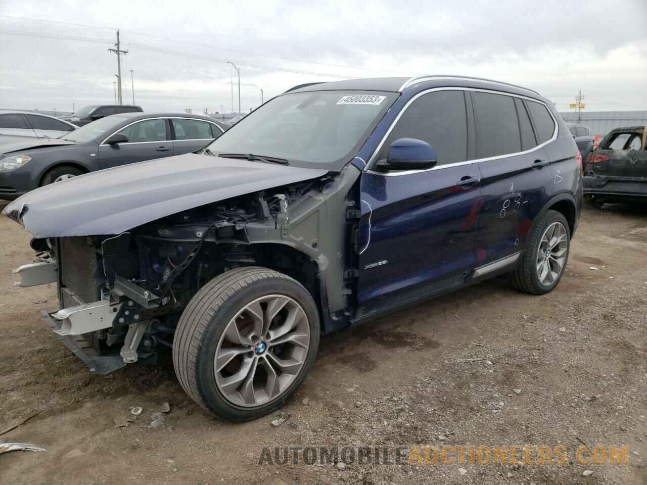 5UXWX9C56F0D55444 BMW X3 2015