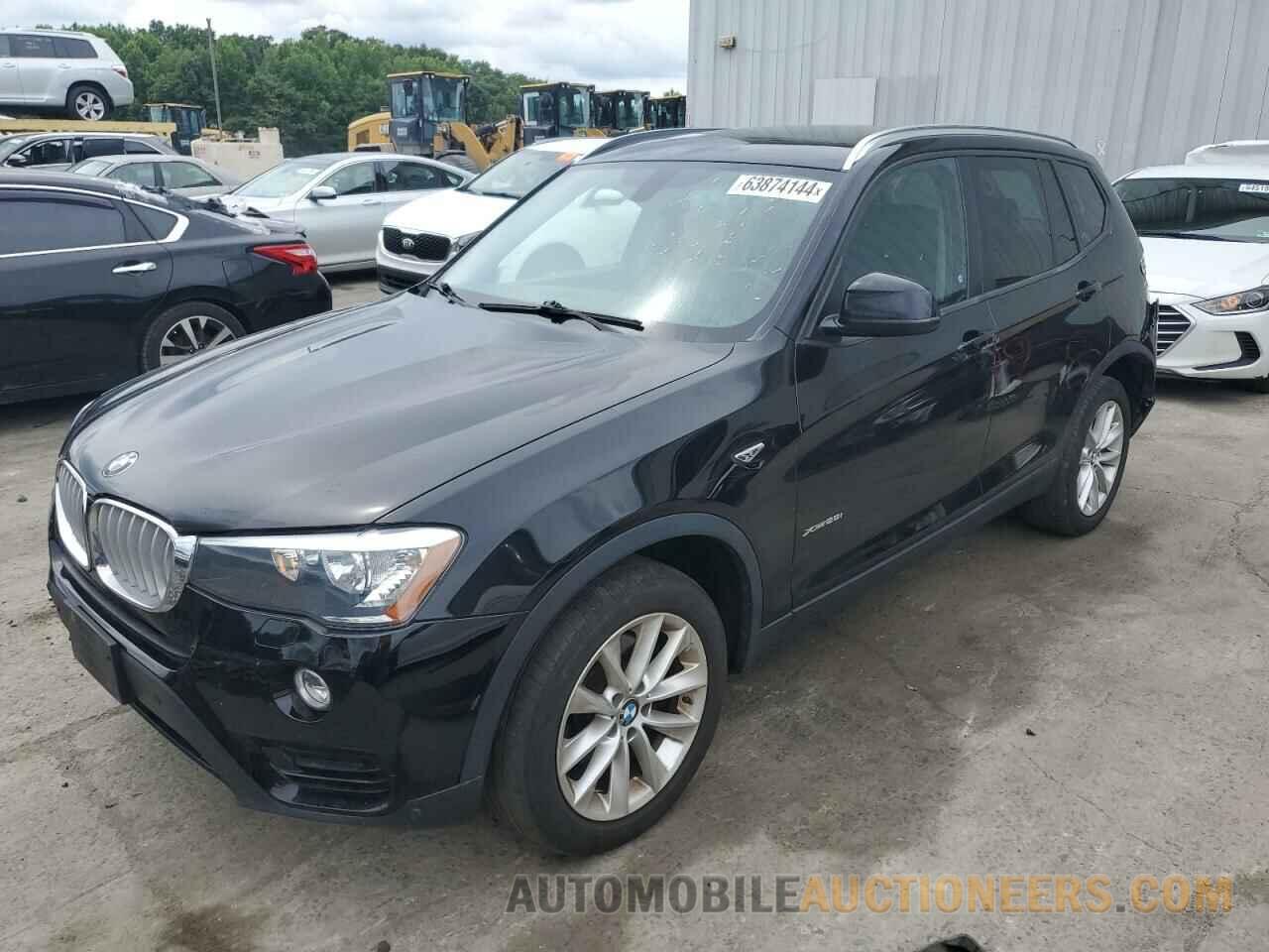 5UXWX9C56F0D55993 BMW X3 2015