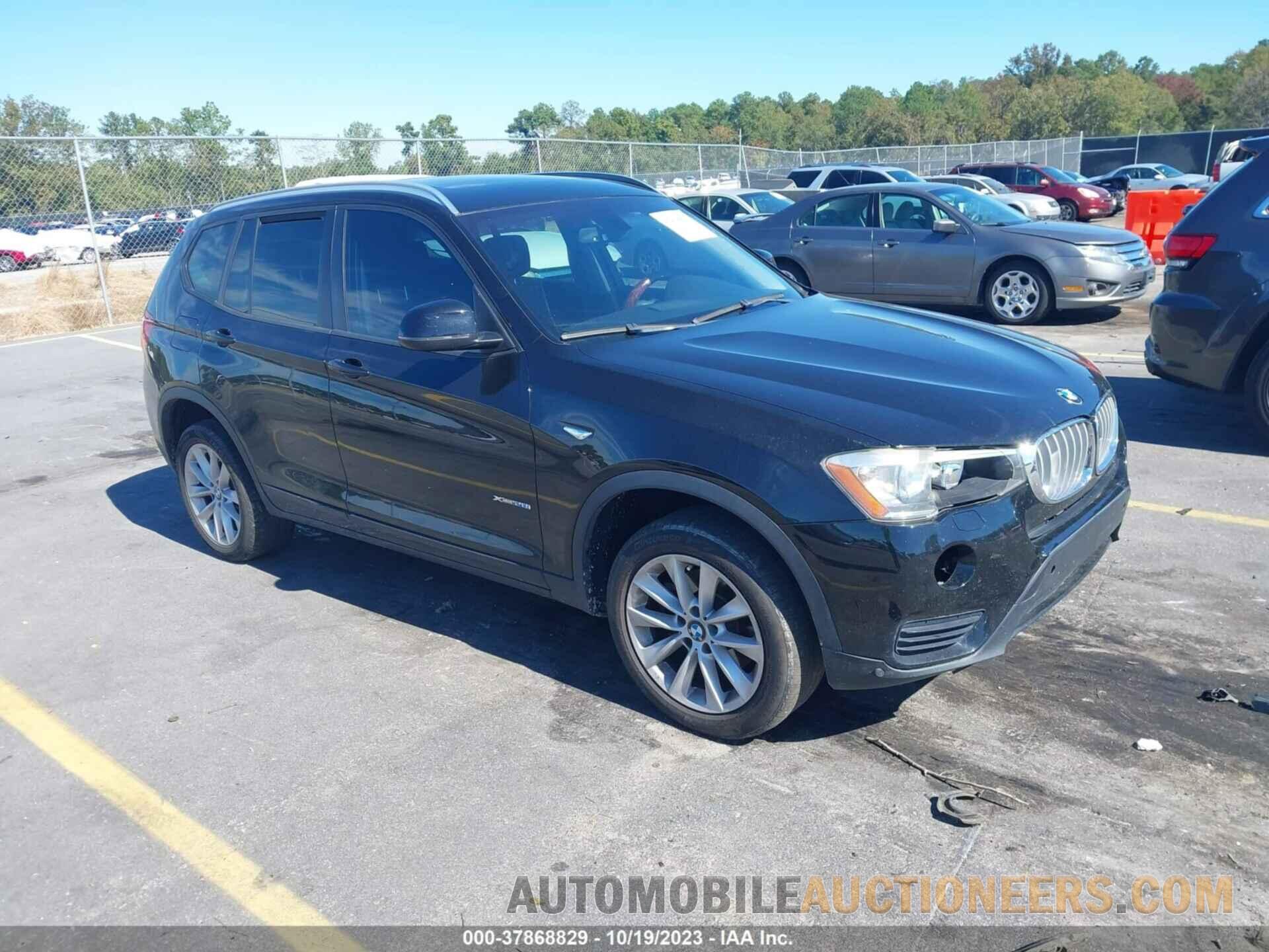 5UXWX9C56F0D56514 BMW X3 2015