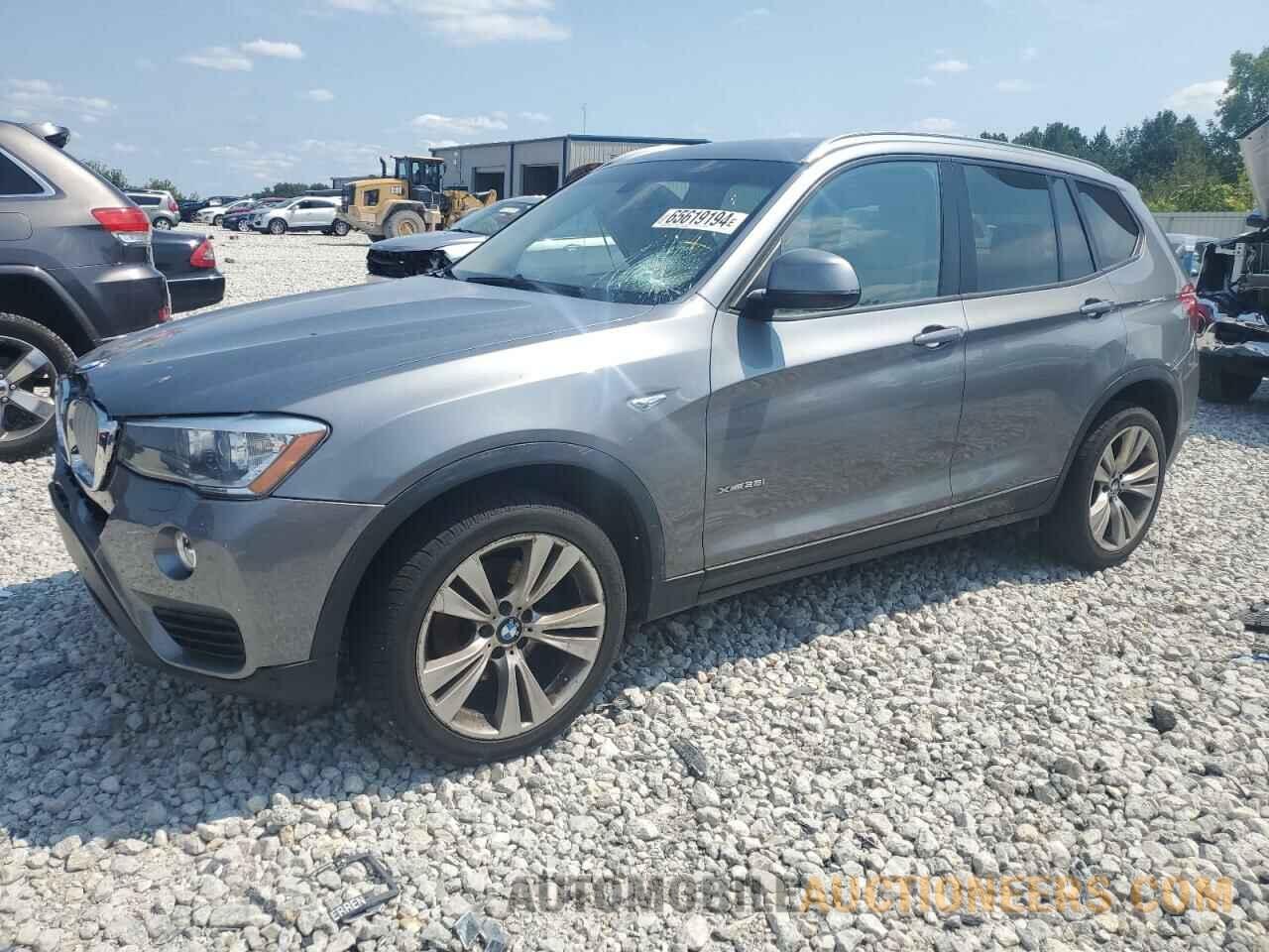 5UXWX9C56F0D57761 BMW X3 2015