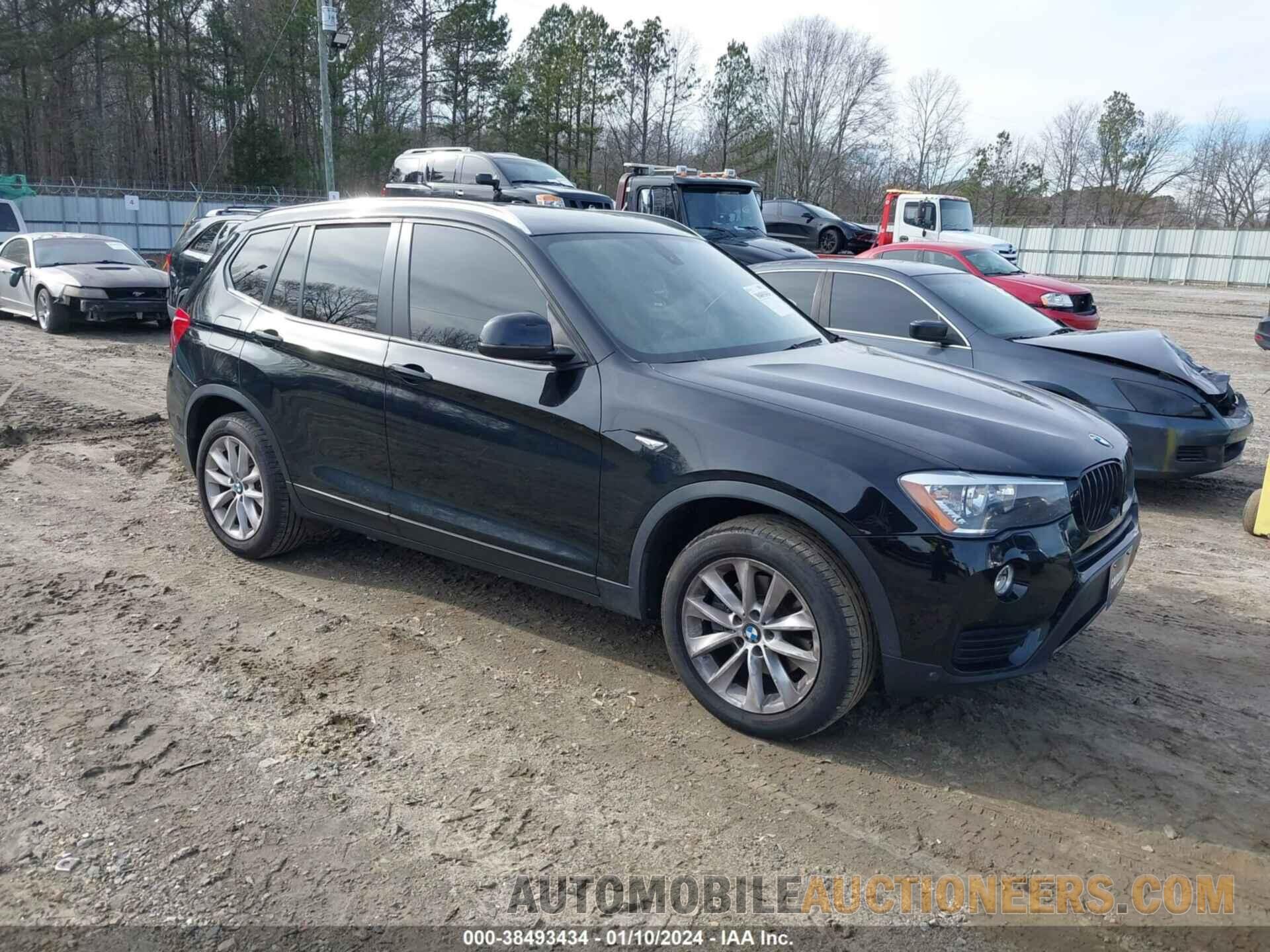 5UXWX9C56F0D58599 BMW X3 2015