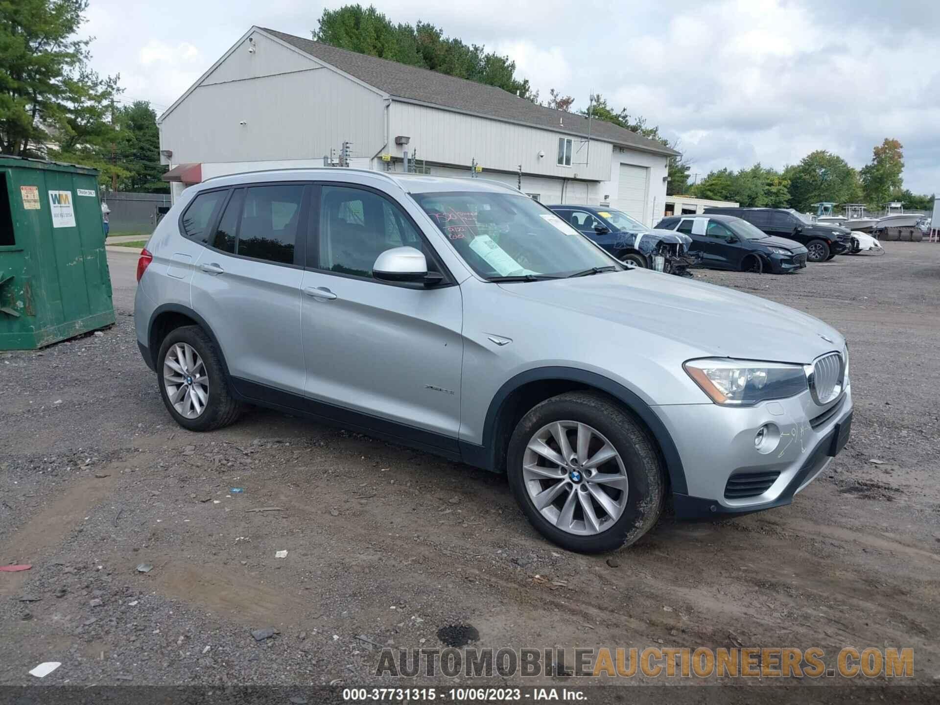 5UXWX9C56F0D59042 BMW X3 2015