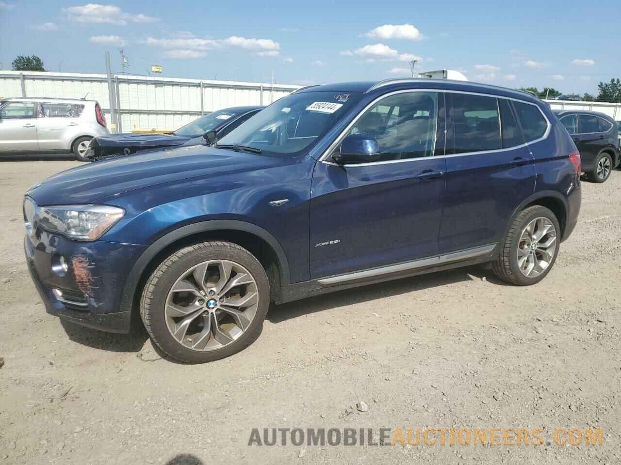 5UXWX9C56F0D60983 BMW X3 2015