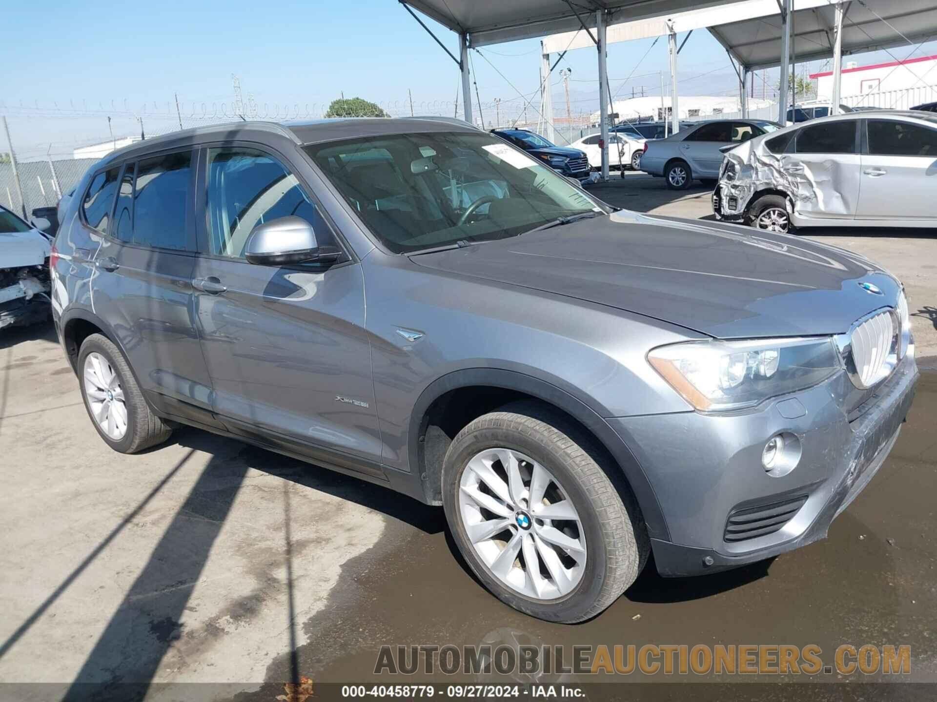 5UXWX9C56F0D62278 BMW X3 2015