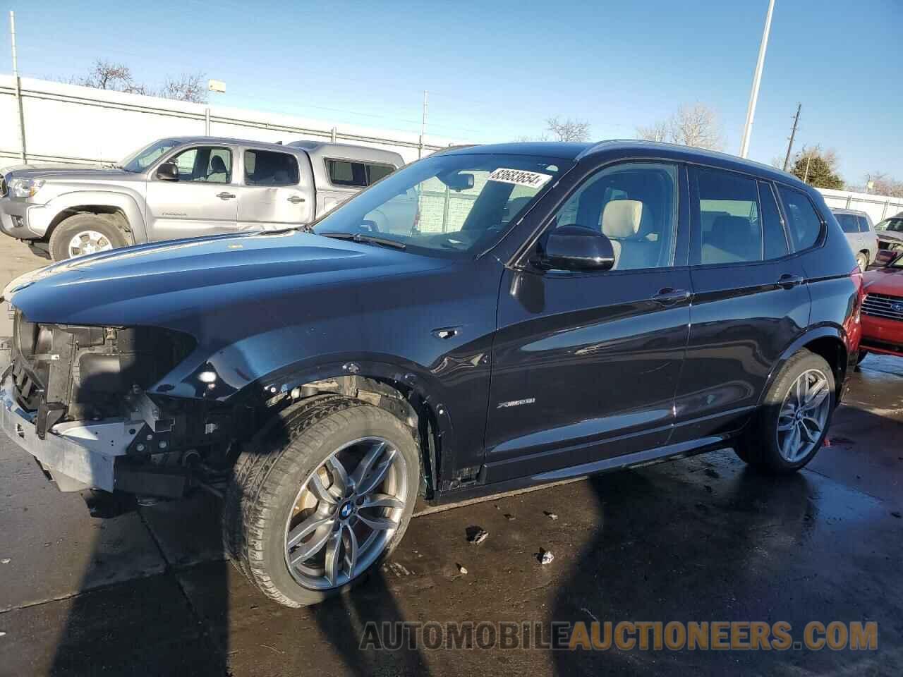 5UXWX9C56G0D65697 BMW X3 2016