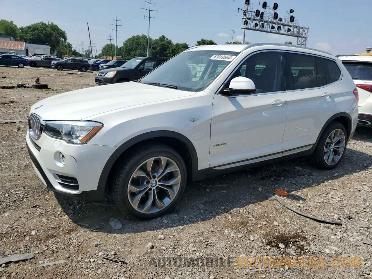 5UXWX9C56G0D65831 BMW X3 2016