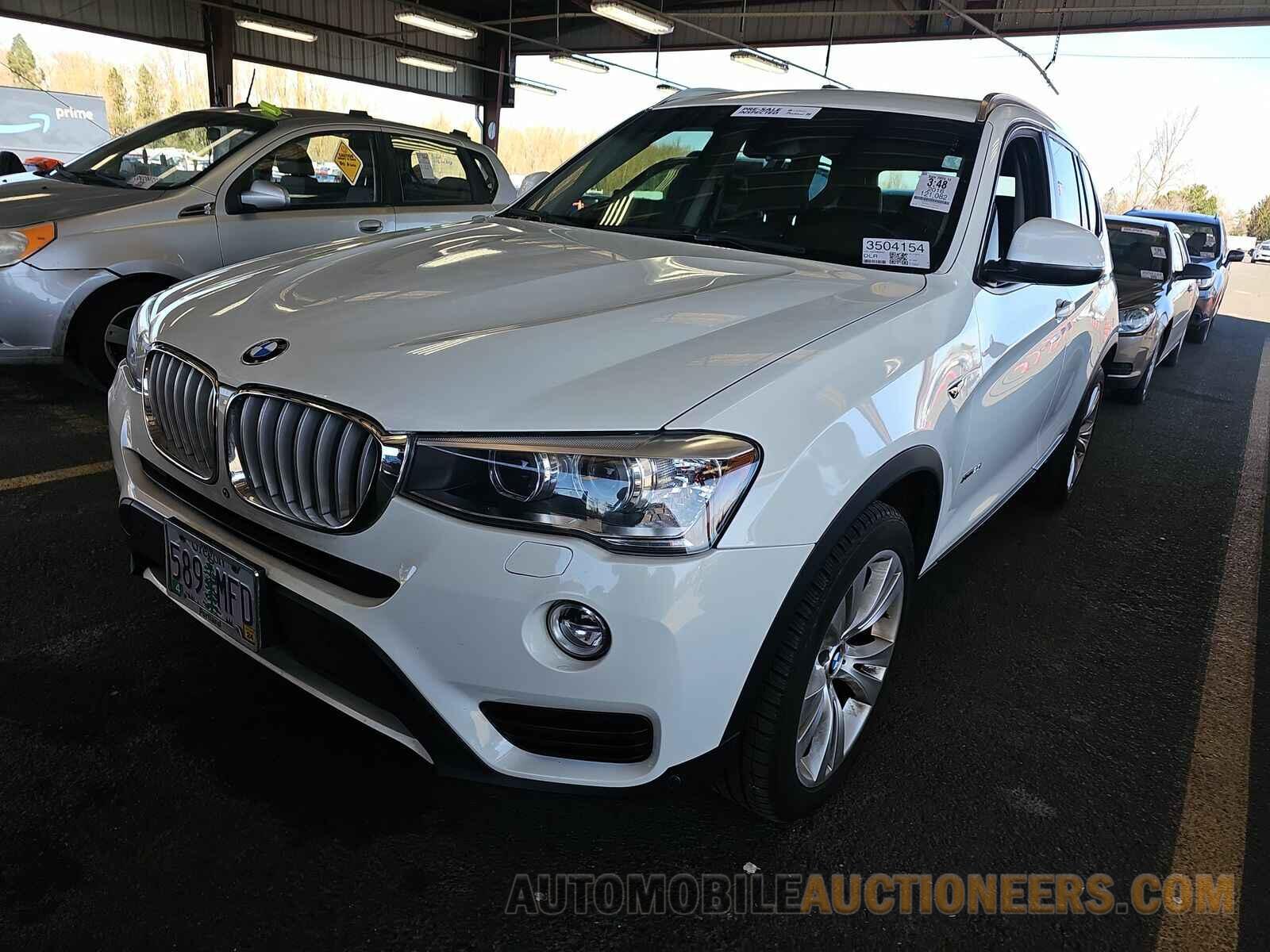 5UXWX9C56G0D66543 BMW X3 2016