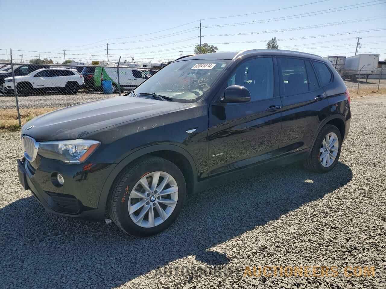 5UXWX9C56G0D66753 BMW X3 2016