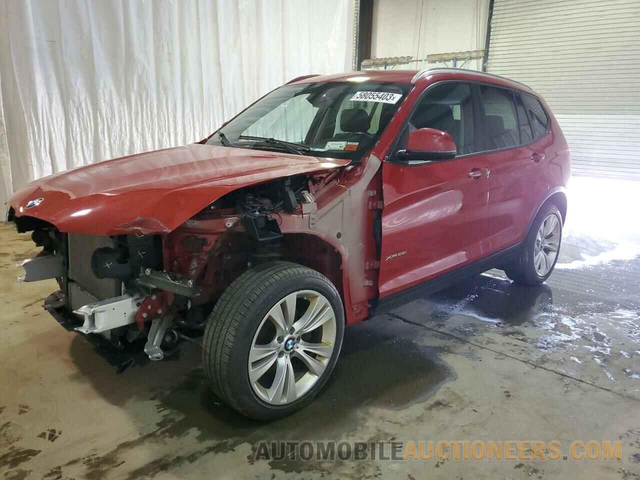 5UXWX9C56G0D71922 BMW X3 2016