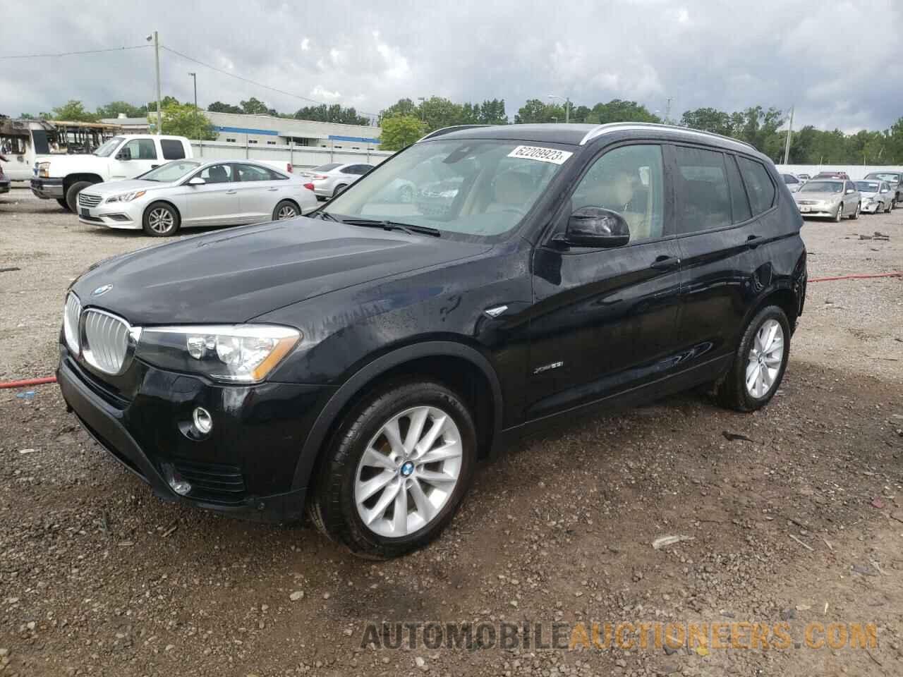 5UXWX9C56G0D73296 BMW X3 2016