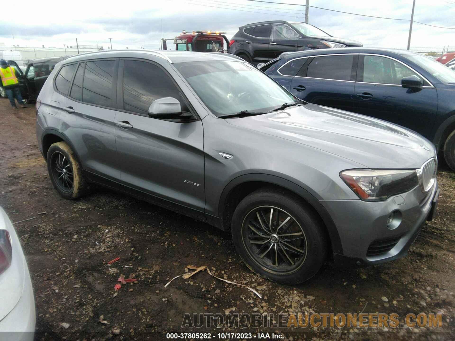 5UXWX9C56G0D73458 BMW X3 2016