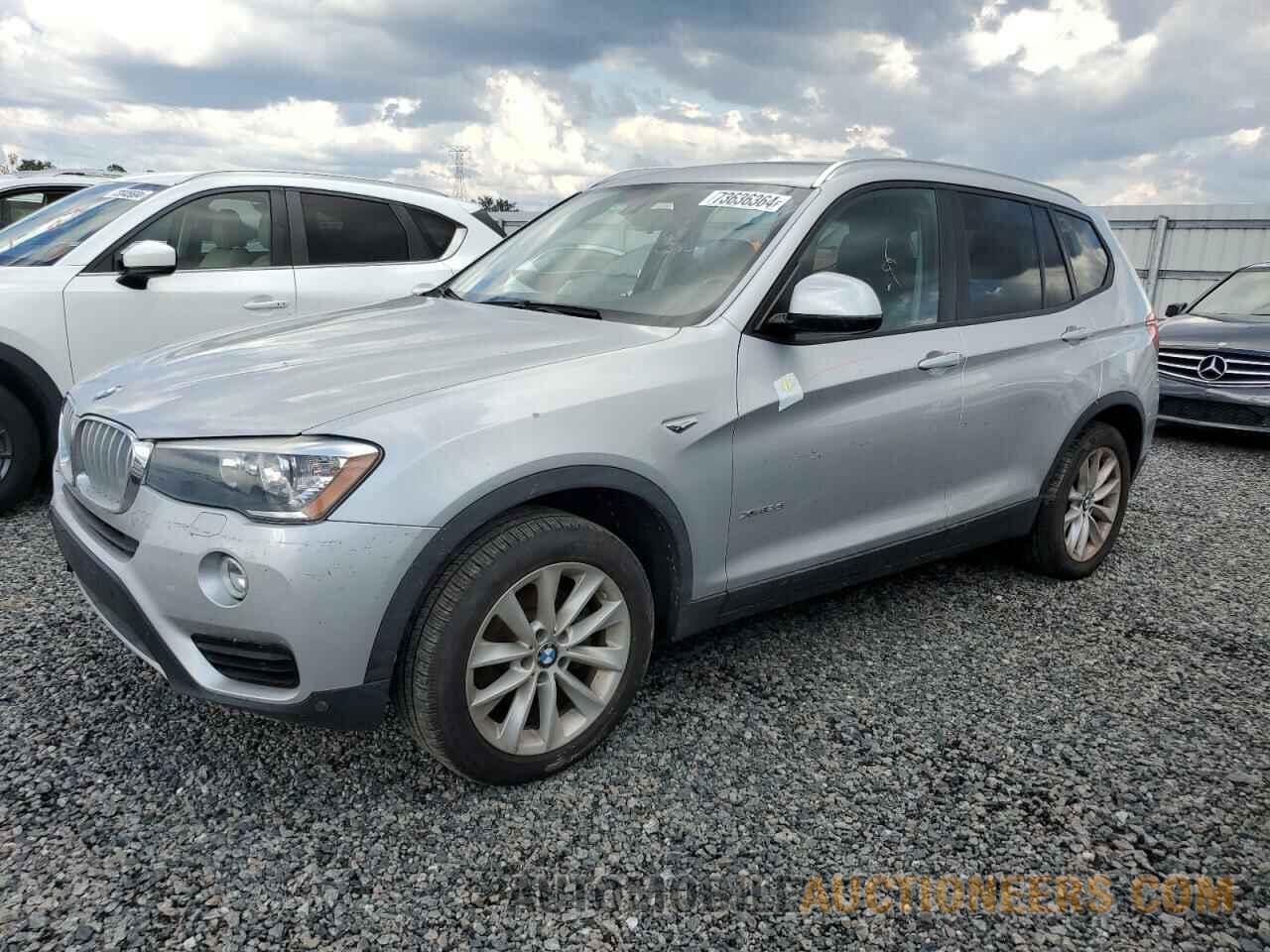 5UXWX9C56G0D75551 BMW X3 2016