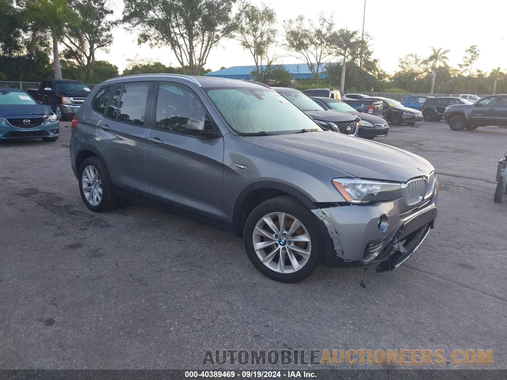 5UXWX9C56G0D76974 BMW X3 2016