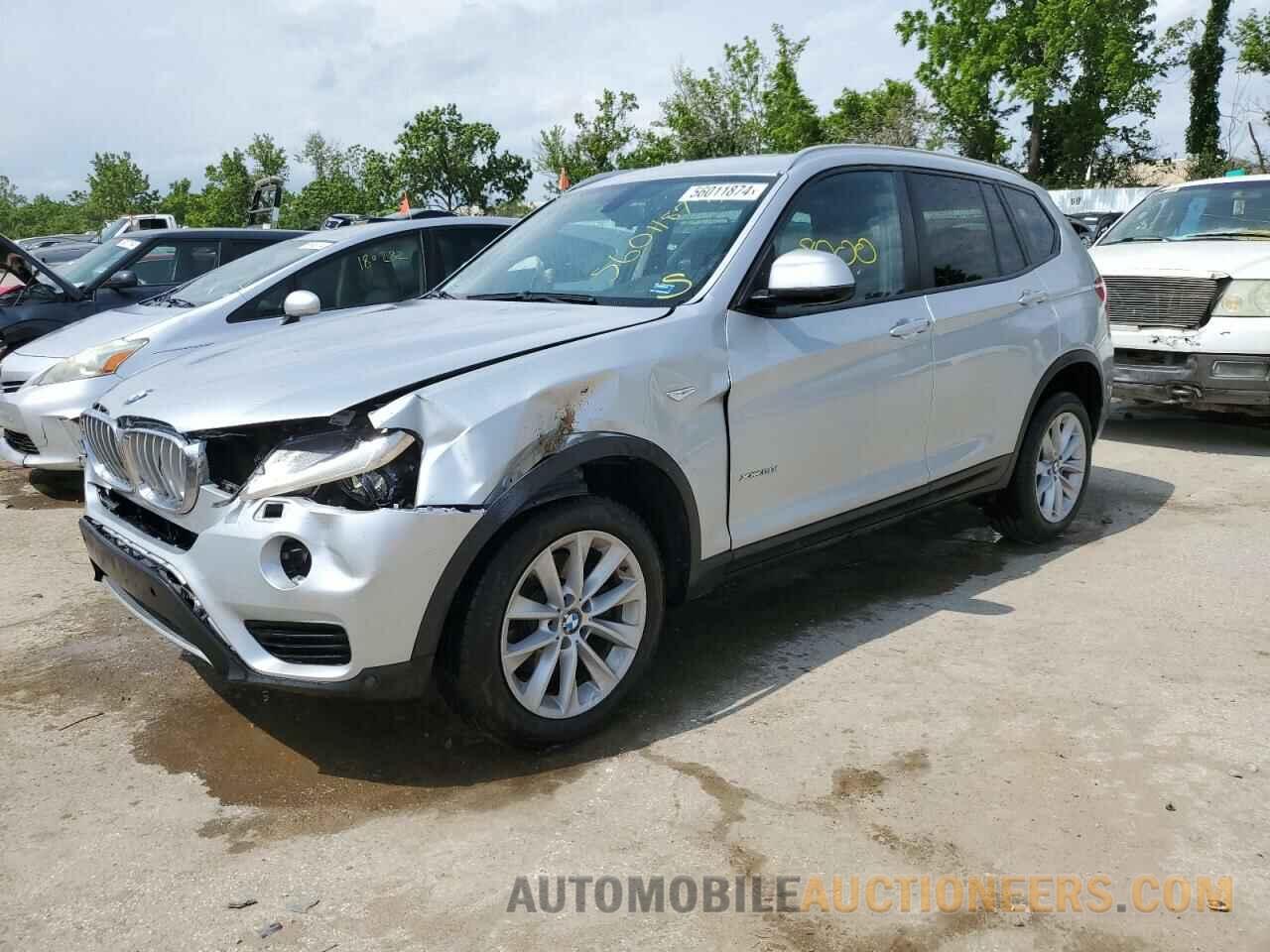 5UXWX9C56G0D78594 BMW X3 2016