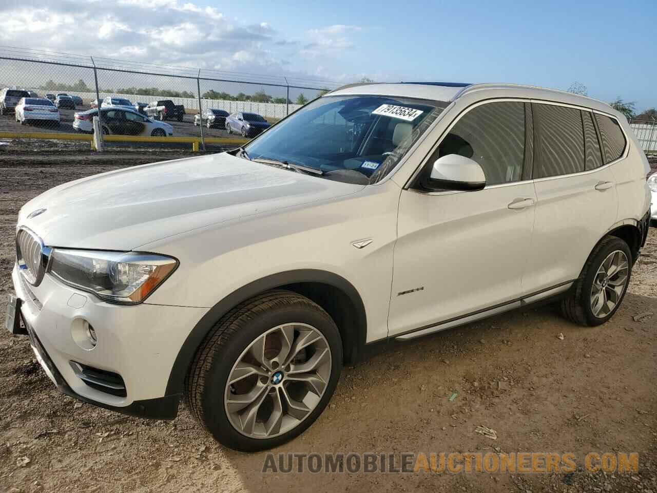 5UXWX9C56G0D82130 BMW X3 2016