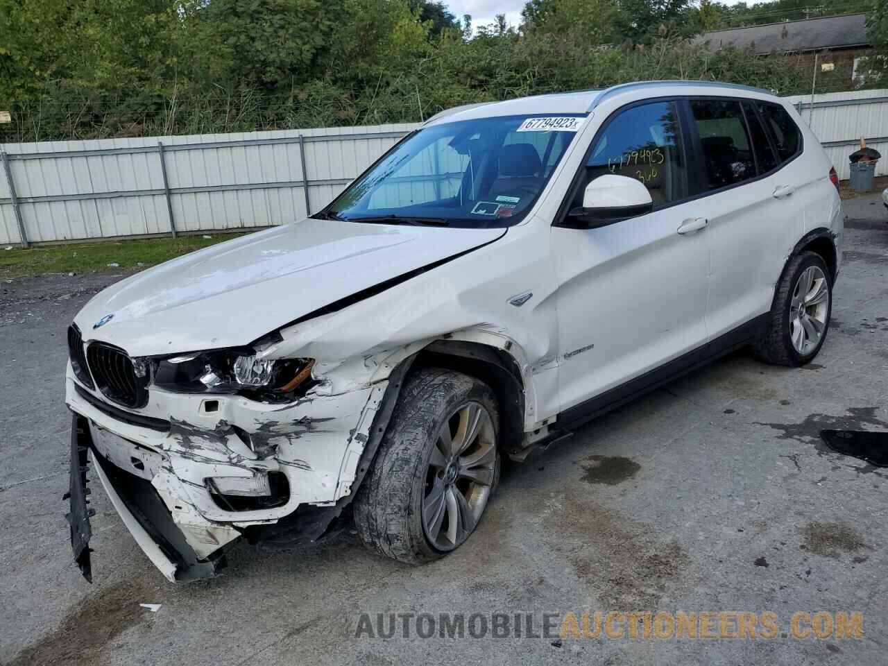 5UXWX9C56G0D82290 BMW X3 2016