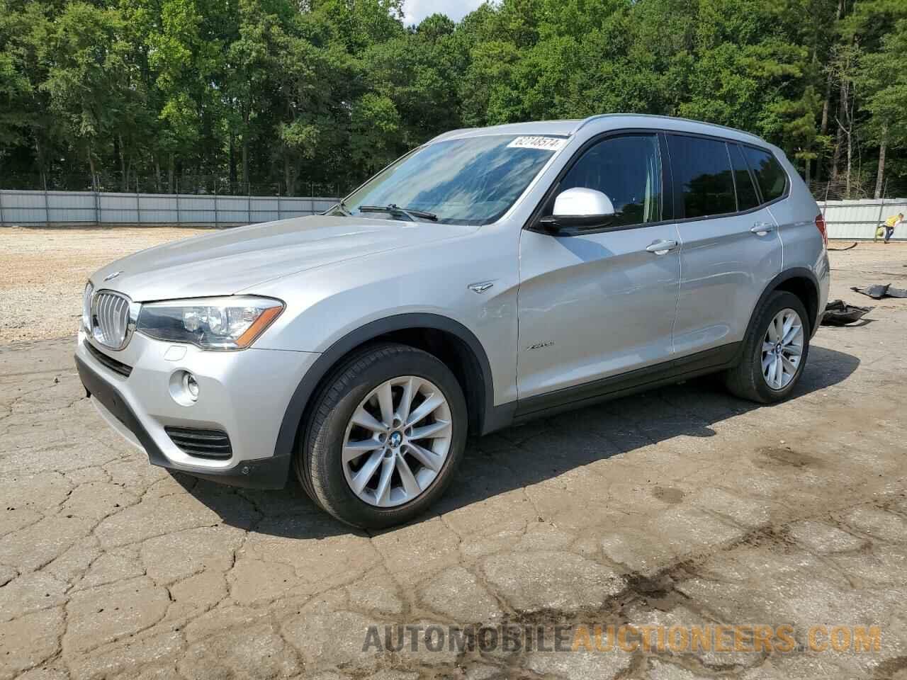 5UXWX9C56G0D82547 BMW X3 2016