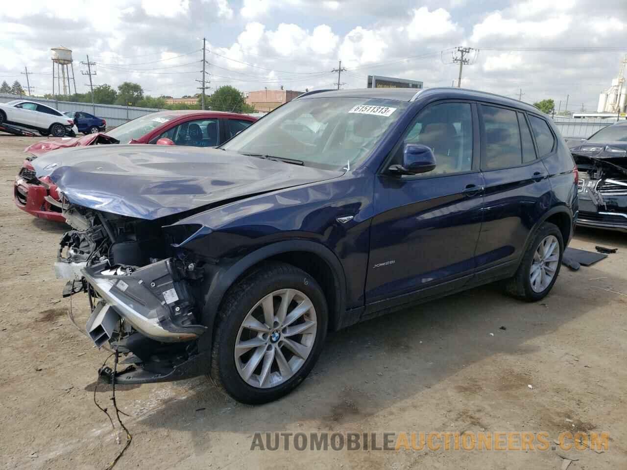 5UXWX9C56G0D82757 BMW X3 2016