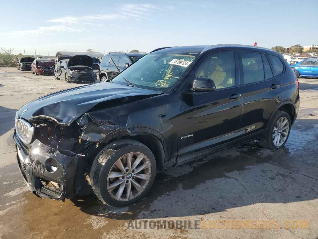 5UXWX9C56G0D82953 BMW X3 2016