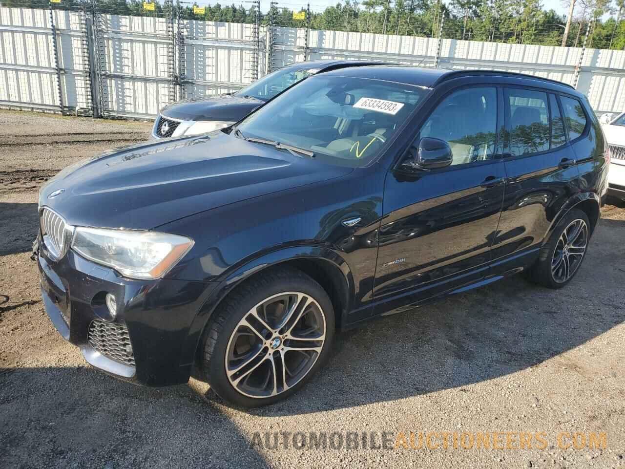 5UXWX9C56G0D84671 BMW X3 2016