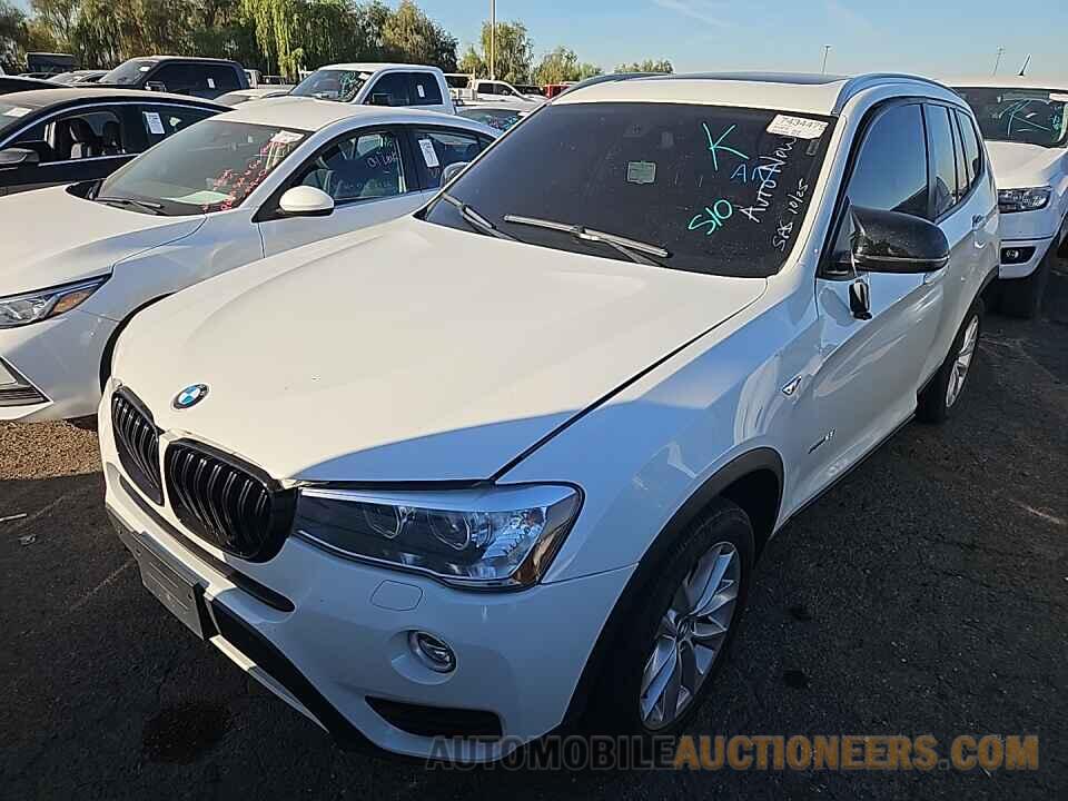 5UXWX9C56G0D85285 BMW X3 2016