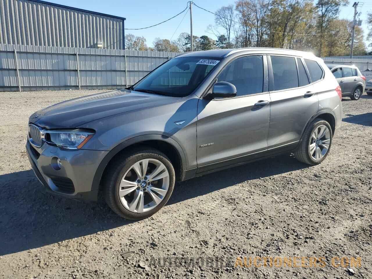 5UXWX9C56G0D85755 BMW X3 2016