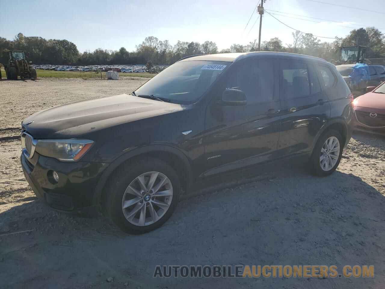 5UXWX9C56G0D89238 BMW X3 2016