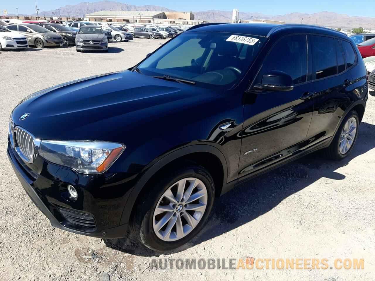 5UXWX9C56G0D90860 BMW X3 2016