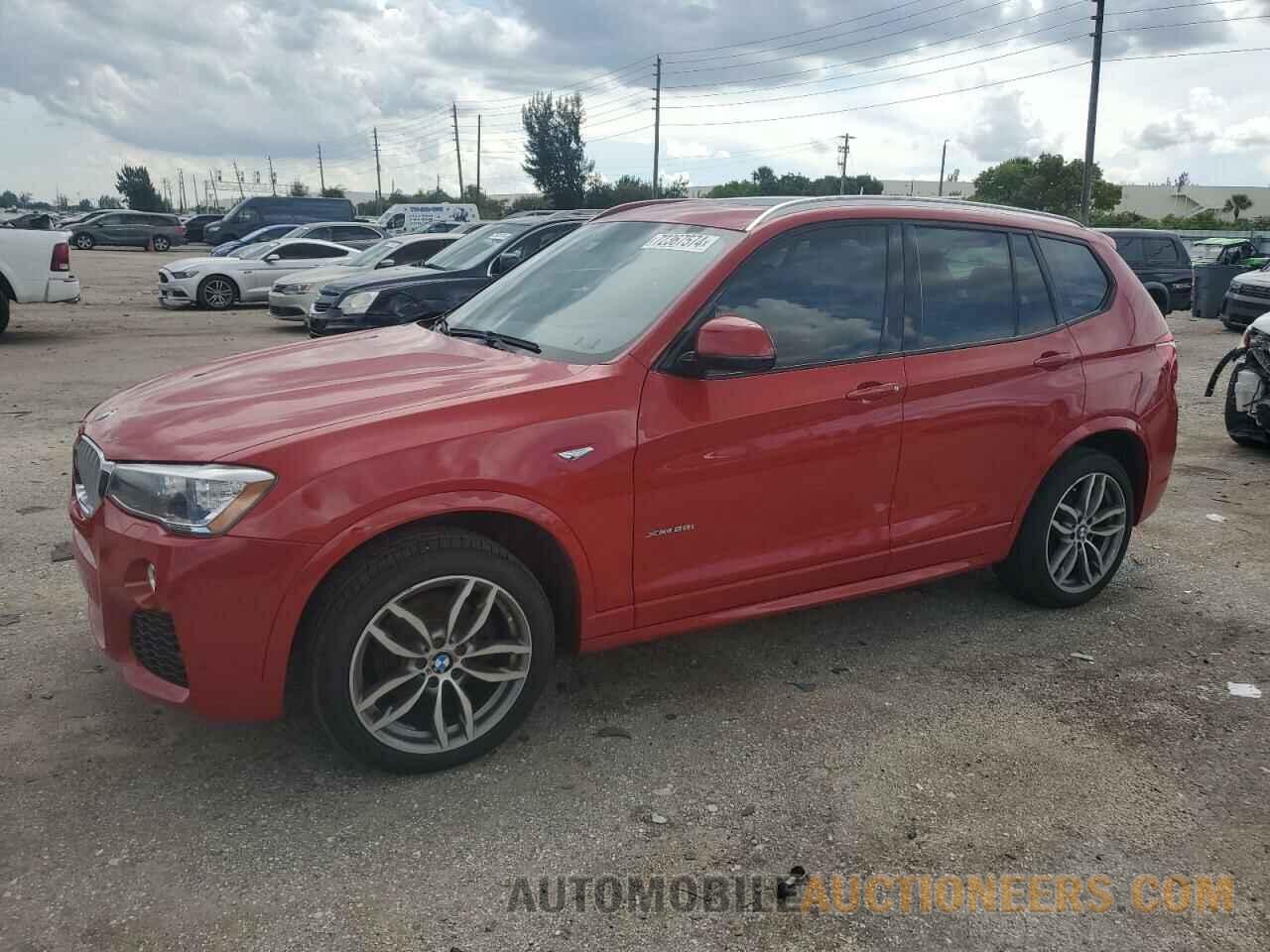 5UXWX9C56G0D92866 BMW X3 2016