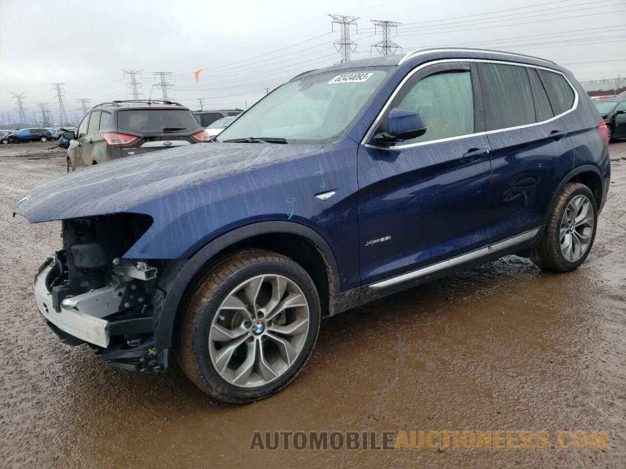 5UXWX9C56G0D93161 BMW X3 2016