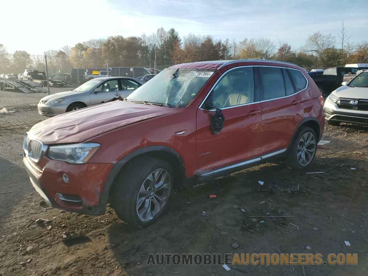 5UXWX9C56G0D93614 BMW X3 2016