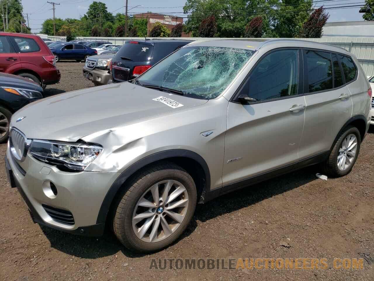 5UXWX9C56G0D95413 BMW X3 2016